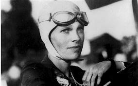 Amelia Earhart in her clothes for flying. (www.telegraph.co.uk (unknown))